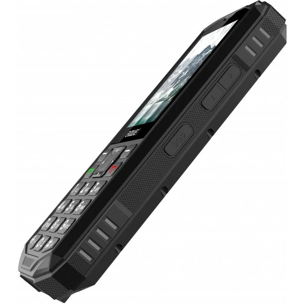 EVOLVEO StrongPhone X5 vodotesný odolný Dual SIM telefón čierno-sivý - Mobilné telefóny - Obrázok N33F000P01
