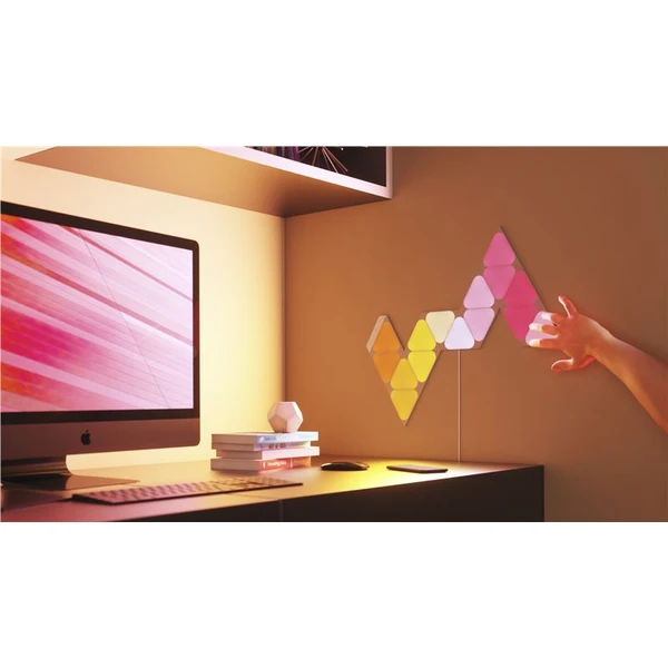 Nanoleaf Shapes Triangles Mini Expansion Pack (10 ks) inteligentné modulárne osvetlenie - Inteligentné osvetlenie - Obrázok N353000501