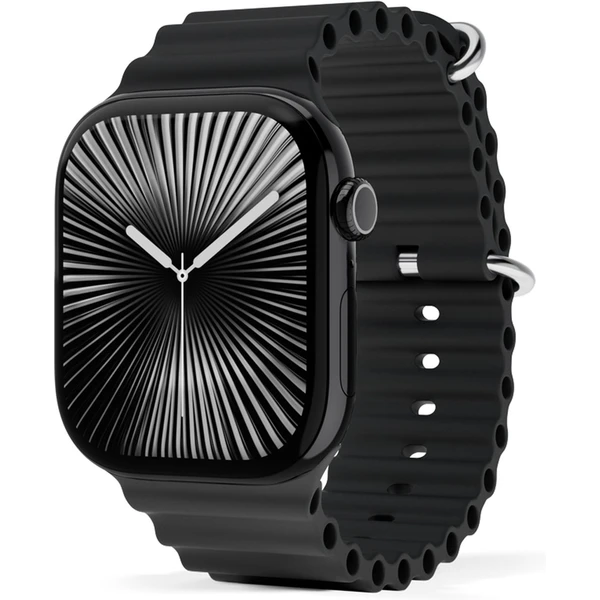 iWant Watch remienok Ocean pre Apple Watch 49/46/45/44/42mm čierna - Remienky - Hlavný obrázok