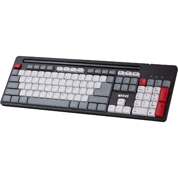 Marvo KB005 drôtová klávesnica (US) čierno-červená - Klávesnice - Obrázok N3F2000O01