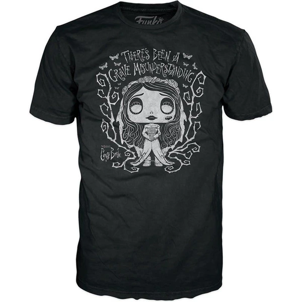 Funko POP! & Tee Box: Corpse Bride - Emily (BLKLT) L - Darčekové sady - Obrázok N3L8000K01