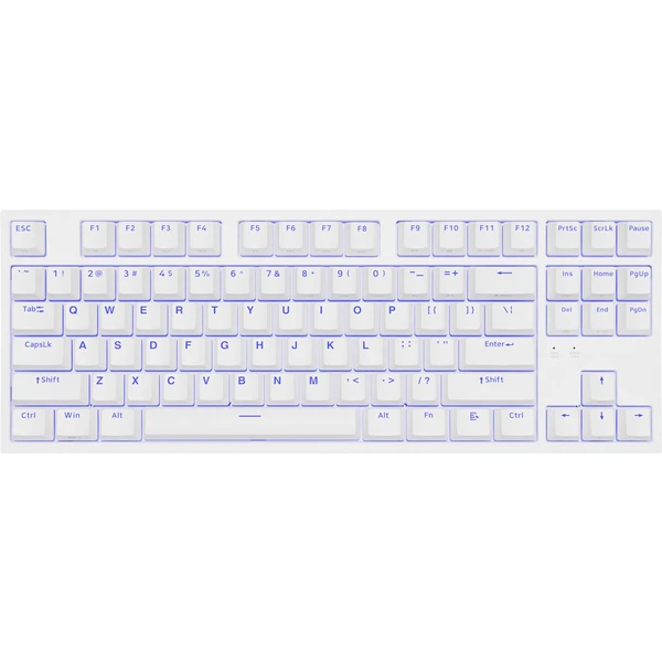 Genesis THOR 404 herná mechanická klávesnica Gateron Yellow Pro/US layout/Biela - Klávesnice - Obrázok N3M0000P01