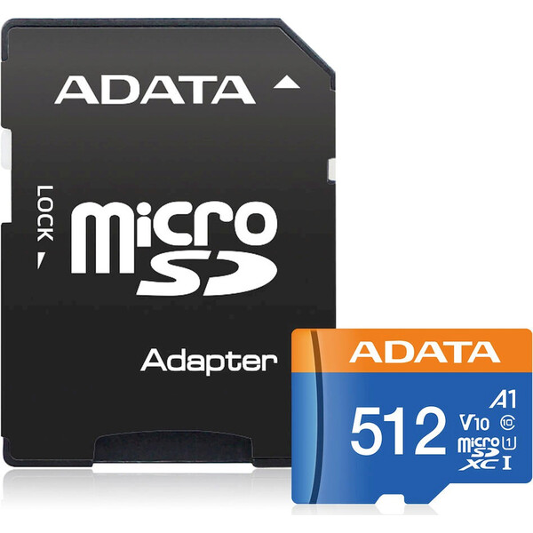 E-shop ADATA Premier microSDXC 512GB + SD adaptér