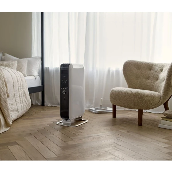 Mill® Gentle Air WiFi olejový radiátor s LED displejom 1500W biely - Ohrievače - Obrázok N407000601