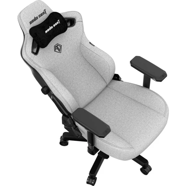 Anda Seat Kaiser Series 3 XL látková herná stolička sivá - Stoličky - Obrázok N454000P01