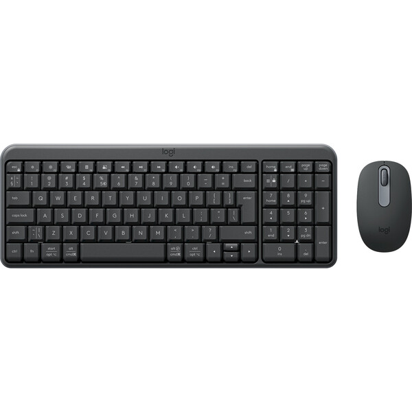 E-shop Logitech MK250 US set klávesnica a myši svetlo šedá