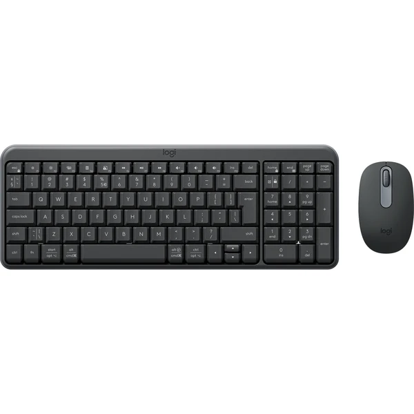 Logitech MK250 US set klávesnica a myši svetlo šedá - Klávesnicové sety - Hlavný obrázok