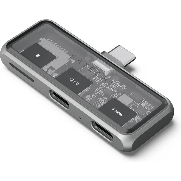 Satechi Mobile XR Hub s duálnym USB-C a microSD vesmírne šedý - USB huby - Obrázok N4BF000O01