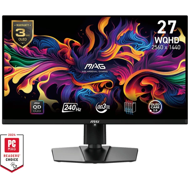 MSI MAG 271QPX QD-OLED E2 herný monitor 26,5' - Monitory - Hlavný obrázok