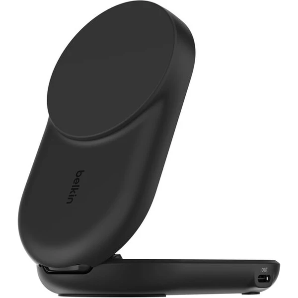 Belkin UltraCharge ™ Qi2 25W 2v1 MagSafe nabíjačka pre iPhone / AirPods, s USB-C čierna - Nabíjačky - Obrázok N4ZM000K01