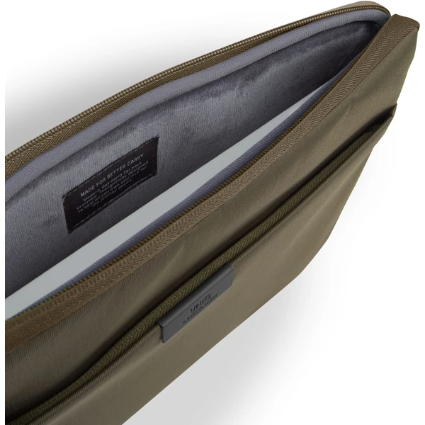UNIQ Bergen púzdro pre notebook do 14” olivovo zelené - Puzdra - Obrázok N53WF00101