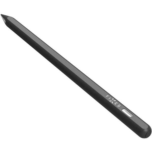 Dotykové pero pre iPady s bezdrôtovým nabíjaním a šikovným tlačidlom FIXED Graphite Pro, čierny - Stylusy - Obrázok N5E4000J01