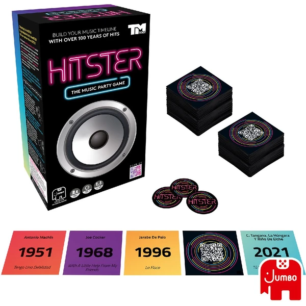 Hudobná hra Hitster  - Stolové hry - Obrázok N5H7000L01