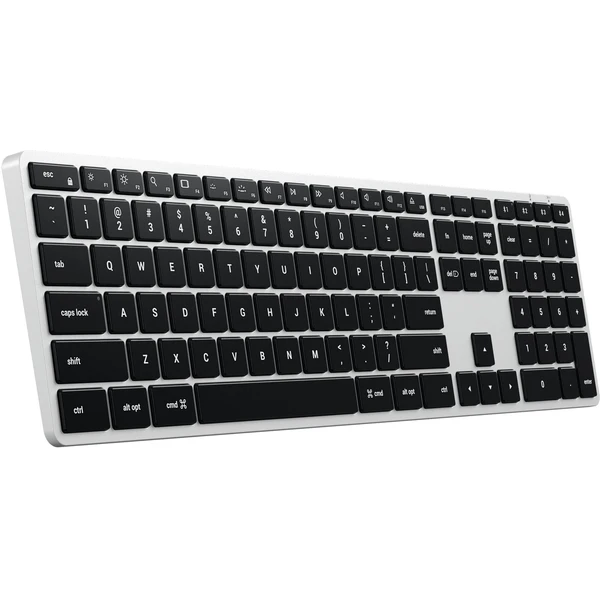 Satechi Slim X3 Bluetooth klávesnica US strieborná - Klávesnice - Obrázok N5MD000N01