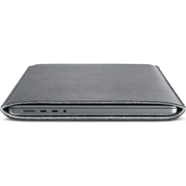 Woolnut kožené Sleeve púzdro pre 14" MacBook Pro šedé - Puzdra - Obrázok N5SR100501