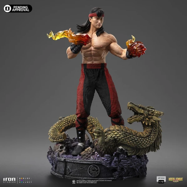 Soška Iron Studios Art Scale 1/10 Mortal Kombat - Liu Kang - Sochy a sošky - Obrázok N5YA000L01