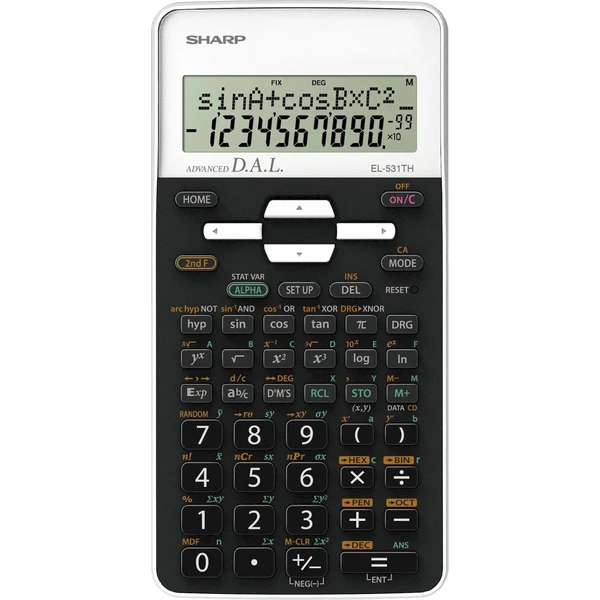 Sharp EL531THWH kalkulačka biela - Kalkulačky - Hlavný obrázok