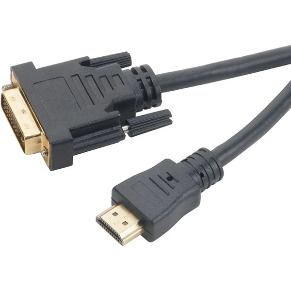 Akasa DVI-D/HDMI redukcia 2m čierna - Káble a redukcie - Hlavný obrázok