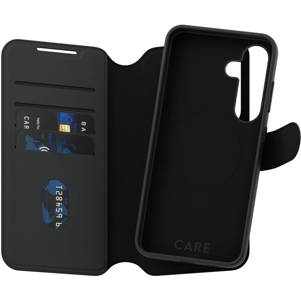 PanzerGlass® CARE púzdro Samsung Galaxy S25 Tango 2v1 Wallet QI - Puzdra - Obrázok N6FC000J01