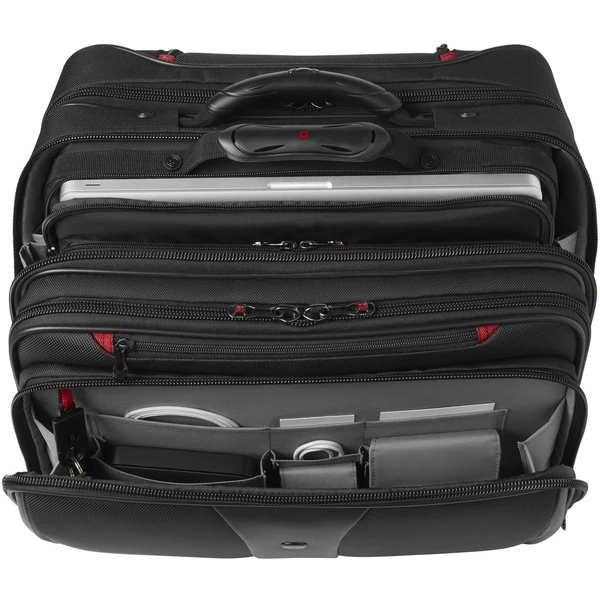 WENGER PATRIOT 17" dvojitá business taška na kolieskach čierna - Batohy - Obrázok N6P2000N01