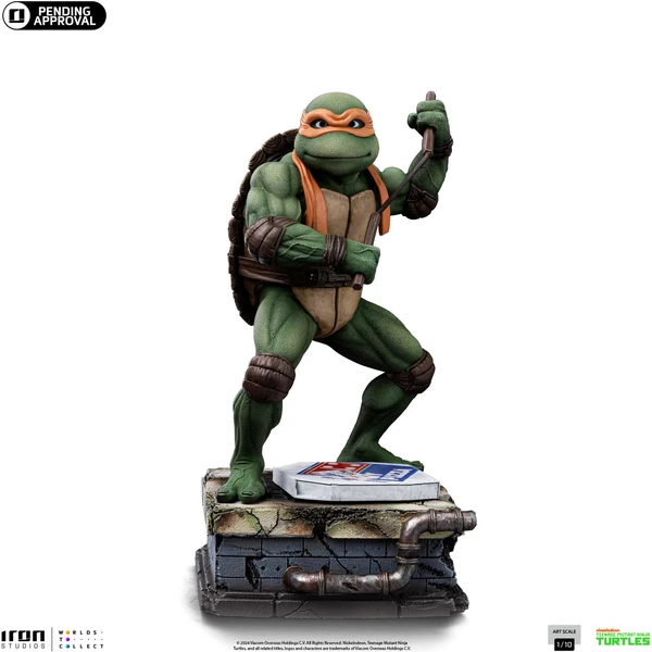 Soška Iron Studios Art Scale 1/10 TMNT Movie - Michelangelo - Sochy a sošky - Obrázok N6YA000L01