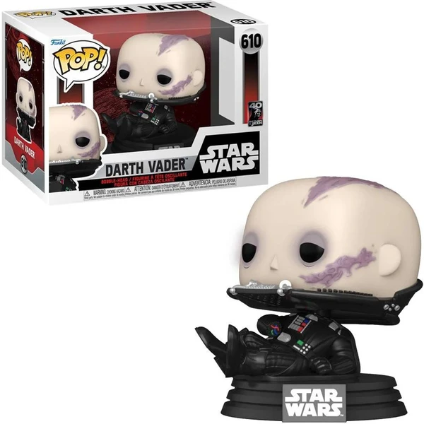 Funko POP! #610 Star Wars: RotJ 40th- Vader(unmasked) - Funko POP! - Hlavný obrázok