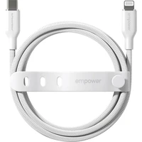PanzerGlass USB-C/Lightning napájací kábel 60W 1,2m biely - Káble a redukcie