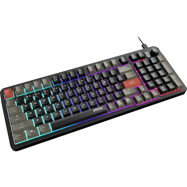 MSI FORGE GK110 herná klávesnica (CZ/SK) čierna - Klávesnice - Obrázok N74L000K01