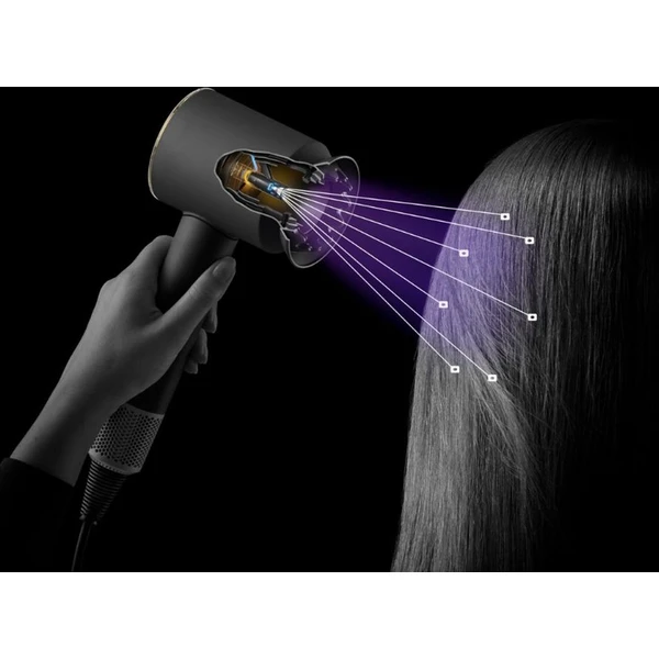 Dyson Supersonic Nural HD16 sušič vlasov, 1600 W, difuzér, 4 teploty, 3 rýchlosti, Ceramic pink/Rose - Fény na vlasy - Obrázok N75H000N01