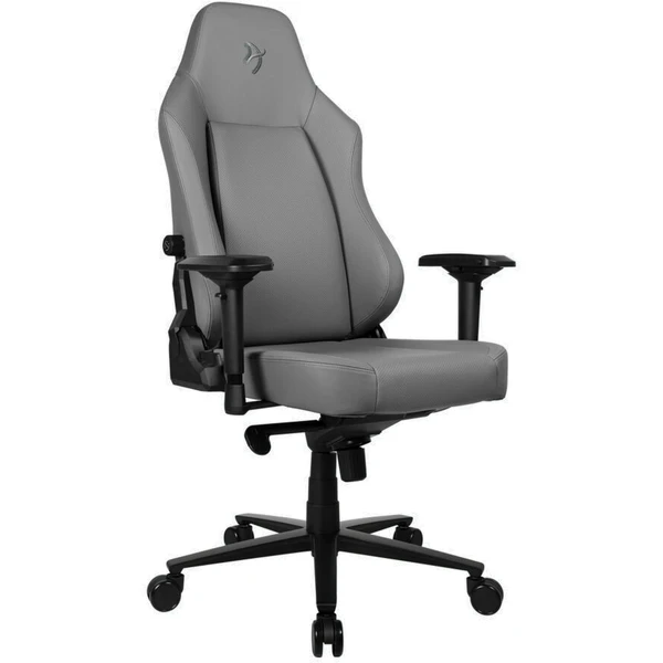AROZZI PRIMO PREMIUM LEATHER herná stolička šedá - Stoličky - Hlavný obrázok