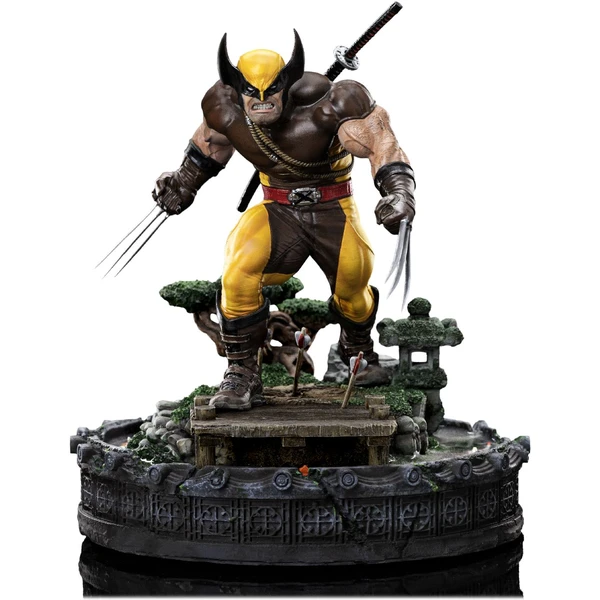 Soška Iron Studios Art Scale 1/10 Deluxe Marvel: X-men Wolverine Unleashed 20,5 cm - Sochy a sošky - Obrázok N7T7000L01