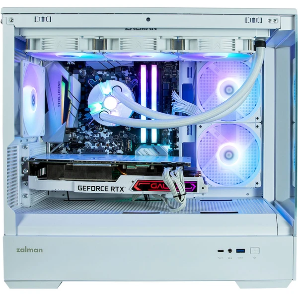 ZALMAN P30 biela - Počítačové skrine - Obrázok N7U8000P01