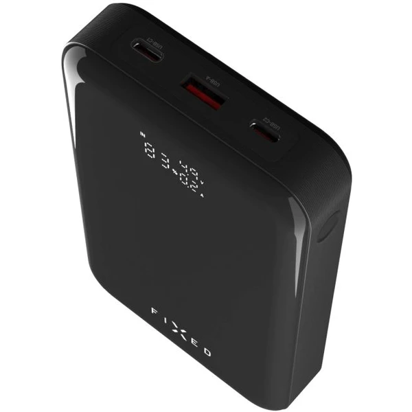 FIXED Zen 20 Pro powerbanka s LCD displejom (130W), 20000 mAh, čierna - Powerbanky - Obrázok N7W5000L01