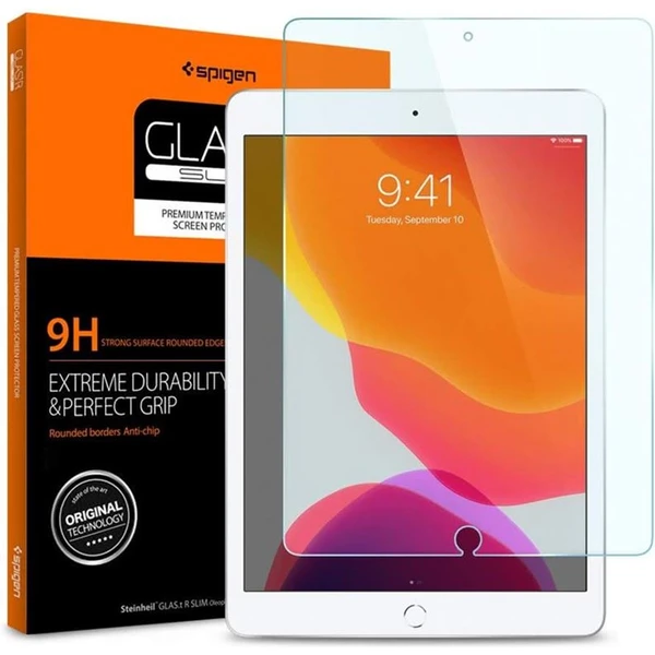 Spigen Glas.tR SLIM ochranné sklo pre Apple iPad 10.2" (19/20/21) - Ochranné fólie a sklo - Hlavný obrázok