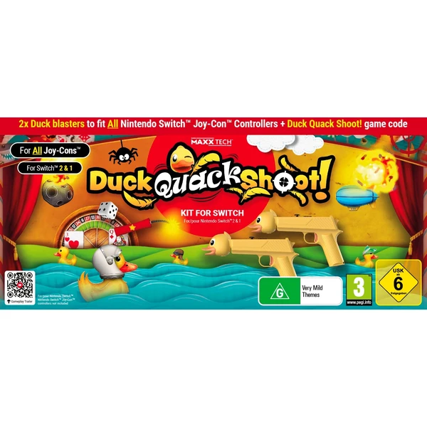 Duck, Quack, Shoot! Kit (Switch/Switch 2) - Konzolové príslušenstvo - Obrázok N8EE000P01