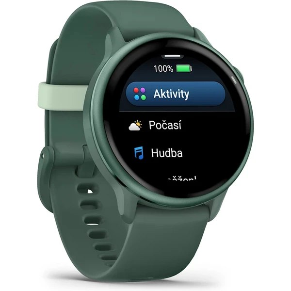 Garmin vívoactive 6 Metallic Jasper Green s remienkom Jasper Gree - Inteligentné hodinky - Obrázok N8NE000J01