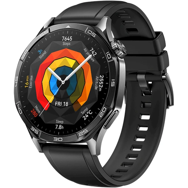 Huawei Watch GT 5 46 mm čierna - Inteligentné hodinky - Hlavný obrázok