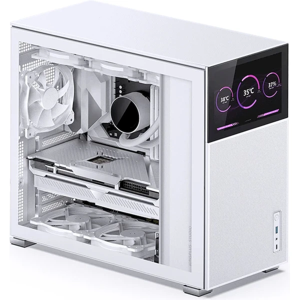 Jonsbo D41 MESH Screen biela - Počítačové skrine - Obrázok N8UD000K01