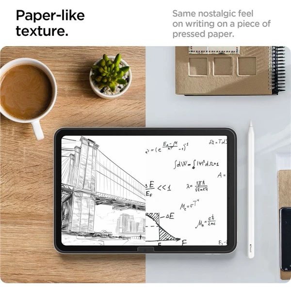 Spigen Paper Touch Pro fólie na písanie a kreslenie iPad 10.9" (2022)/iPad 11" (2025) - Ochranné fólie a sklo - Obrázok N975000J01