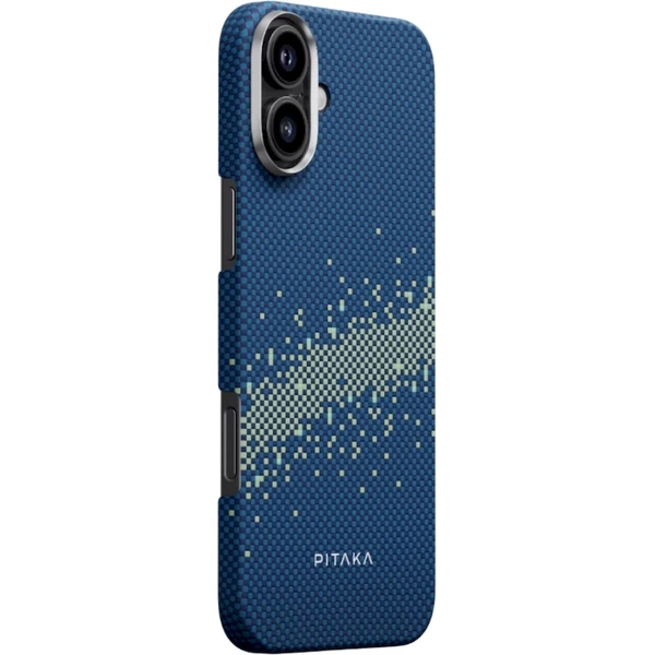 Pitaka Tactile Woven Case kryt iPhone 16 Galaxy StarPeak Milky Way - Puzdra - Hlavný obrázok