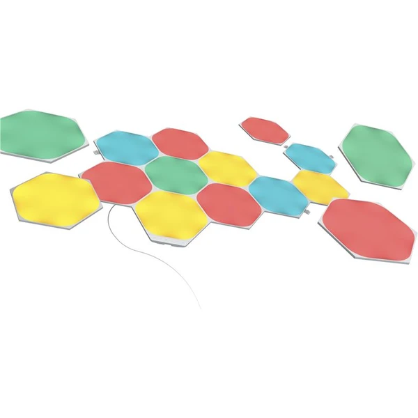 Nanoleaf Shapes Hexagons Smarter Kit 15 Panels - Inteligentné osvetlenie - Hlavný obrázok