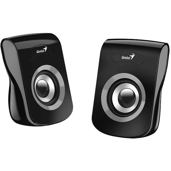Genius SP-Q180 Iron Gray multimediálne reproduktory 2.0 čierno - Reproduktory - Obrázok NB58700301
