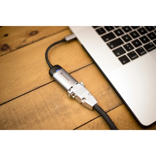 Verbatim USB-C/VGA redukcia 0,1m sivá - Káble a redukcie - Obrázok NBOR000301