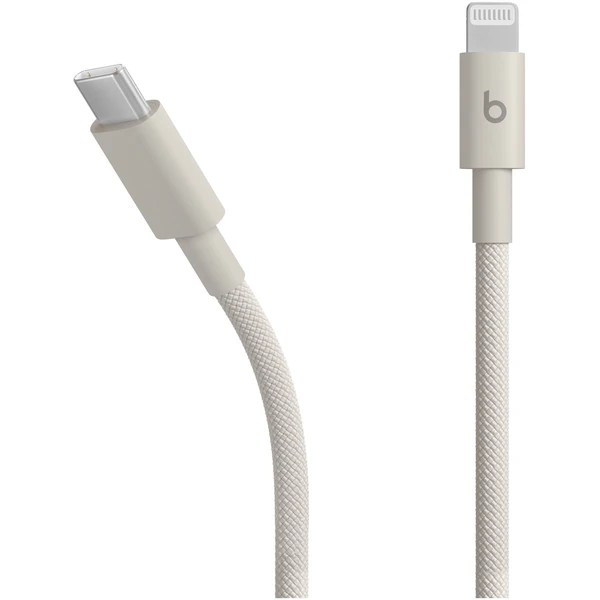 Apple Beats USB-C/Lightning napájací kábel 1,5 m kamienkovo sivý - Káble a redukcie - Obrázok NBRF000N01