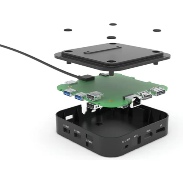 i-tec USB-C HDMI DP Docking Station with Power Delivery 100 W - Dokovacie stanice - Obrázok NBUW600301