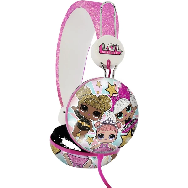 OTL detské náhlavné slúchadlá s motívom L.O.L. Suprise Glitter Glam - Slúchadlá - Hlavný obrázok