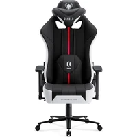 Diablo X-Player 2.0 Normal Size látková herná stolička bielo-čierna - Stoličky