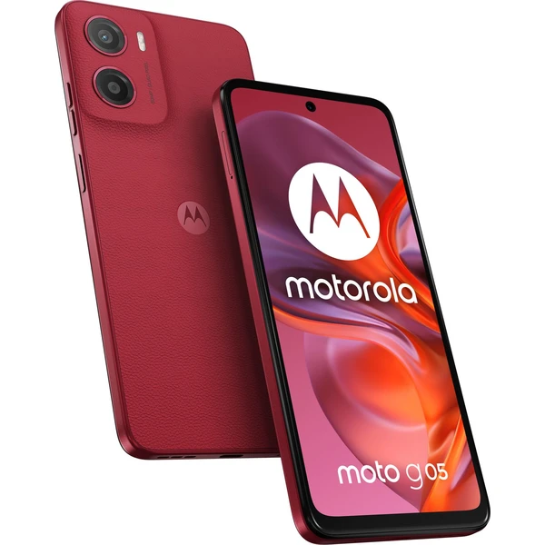 Motorola Moto G05 4GB/128GB červená - Mobilné telefóny - Hlavný obrázok