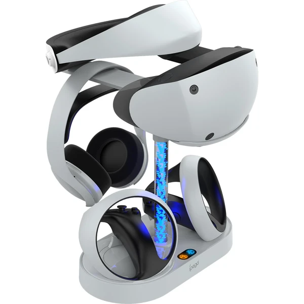 iPega P5 V001 Multifunkčný Nabíjací Stojan pre PS VR2 - Nabíjačky - Obrázok NE8M100501