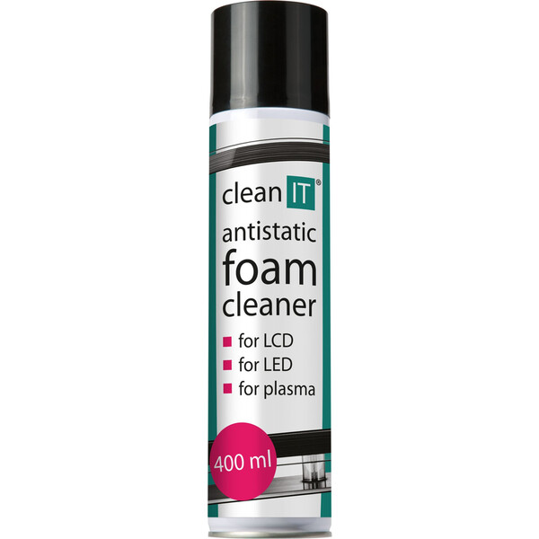 CLEAN IT antistatická čistiaca pena na obrazovky, 400ml (CL-172)